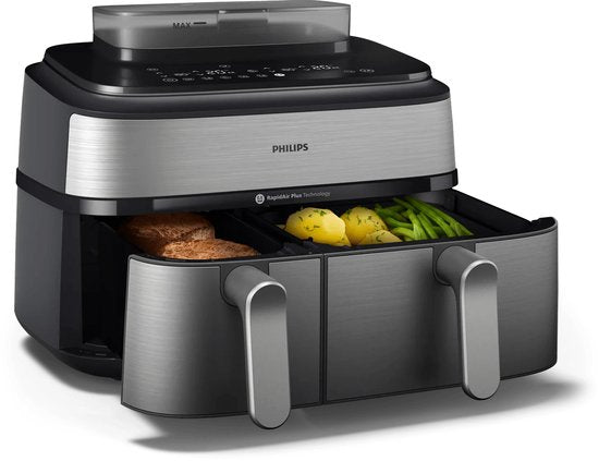 Philips 5000 series - Dubbele airfryer - 9L - 2750W - NA555/00