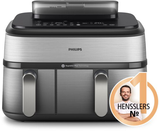 Philips 5000 series - Dubbele airfryer - 9L - 2750W - NA555/00