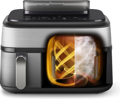 Philips 5000 series - Dubbele airfryer - 9L - 2750W - NA555/00