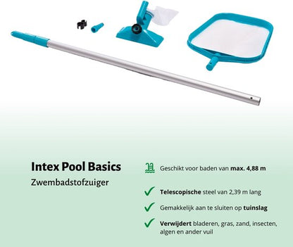 Intex Voordeelverpakking - Rechthoekig Frame Zwembad - 300 x 200 x 75 cm - Blauw - Inclusief Accessoires - Voor een heel seizoen