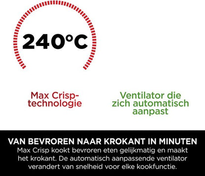 Ninja Dubbele Airfryer XXL - 7.6 L - Nieuw 2026 Model - 40 tot 240 Graden - 2470 W Vermogen - Dual Zone Technologie - DZ300EU
