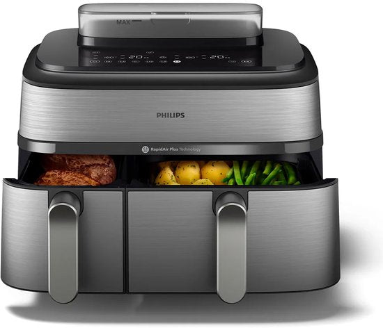 Philips 5000 series - Dubbele airfryer - 9L - 2750W - NA555/00