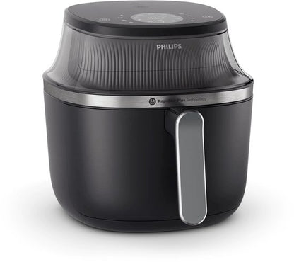 Philips 3000 Series Airfryer - NA341/00 - Kijkvenster - RapidAir Plus - 7.2L - Tot 6 Personen - Zwart