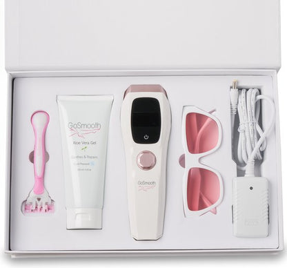 GoSmooth IPL Laser Ontharingsapparaat Pro - IPL Laser Ontharing - 10 Standen - 1.000.000 Flitsen