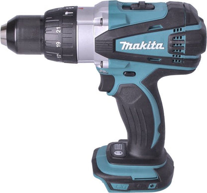 Makita DLX2145TJ 18V Li-Ion Combiset - Accuboormachine met Klopfuntie (DHP458) - Slagschroevendraaier (DTD152) - 2x 5.0Ah accu's