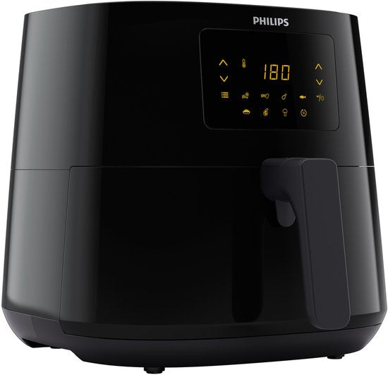 Philips Airfryer Essential 3000 Series - HD9270/96 - 6,2 liter (XL) - Heteluchtfriteuse - Warmhoudfunctie - 14 in 1 kookfuncties - Met spiesjes & grillrooster