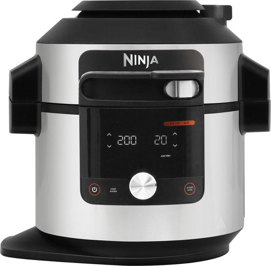 Ninja Foodi OL750EU Multicooker - 14 Kookfuncties - 7,5 Liter - Inclusief Airfryer, Broodbakmachine, Stomen, Grillen