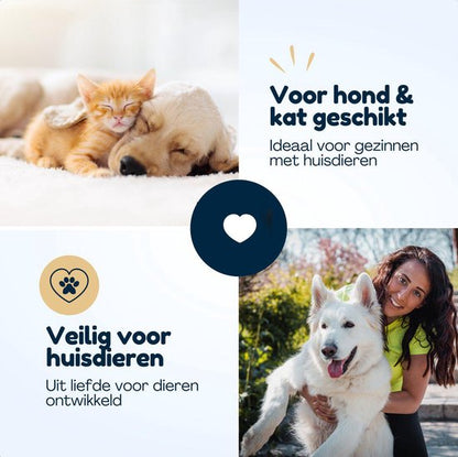 Hondentondeuse Met Stofzuiger - 20-Delig - 1,5L Opvangbak - Hondentrimmer Tondeuse - Honden Tondeuse - Honden Trimset - Incl. Video & E-book - Groomzo