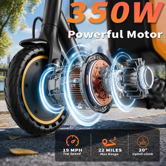 Elektrische step voor volwassenen 350W , opvouwbaar aluminium frame, 8,5 inch, actieradius 16KM