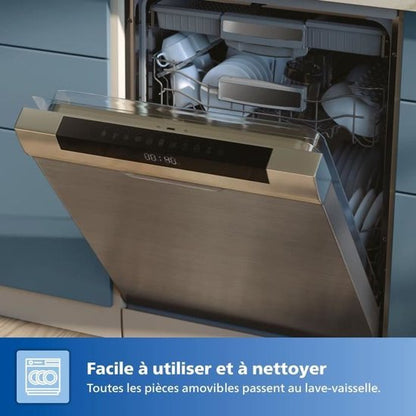 Philips – NA351/00 – Airfryer met dubbele mand – 9 l – 2750 W