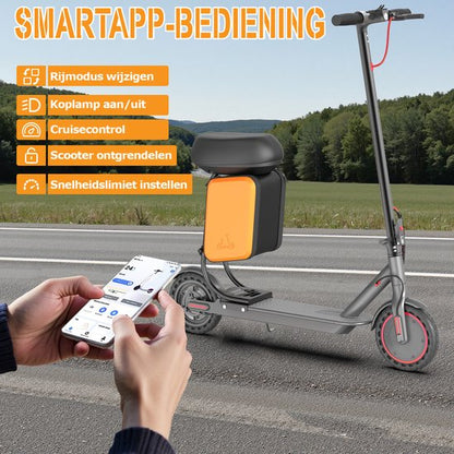 AOVOPRO LP60XB Elektrische Step met Zadel – 250W Motor – 25 km/u – App-bediening – Dubbel Remsysteem – Opvouwbare – voor Volwassenen