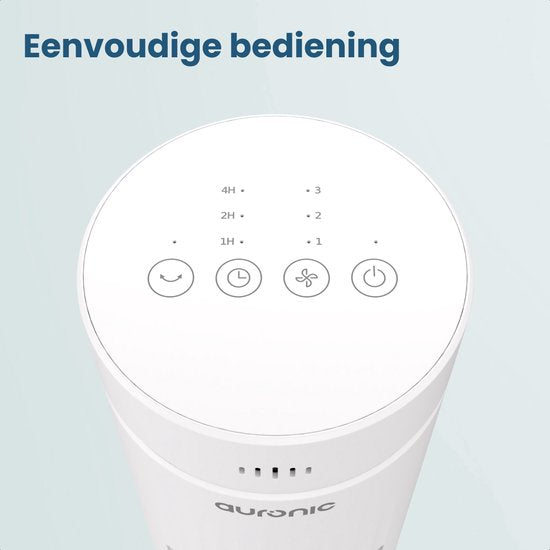 Auronic Torenventilator - Met Afstandsbediening en Timer - Ventilator - 60° Oscillatie - 76 cm - Wit