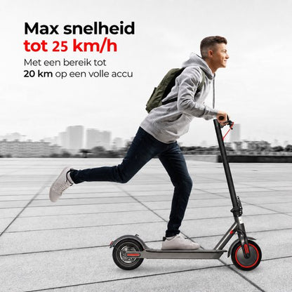 Stay-on - LadPed - Elektrische Step Voor Volwassenen Met Krachtige 350W Motor - Snelheid tot 25km/h - Compact Inklapbaar - Inclusief Smart-App