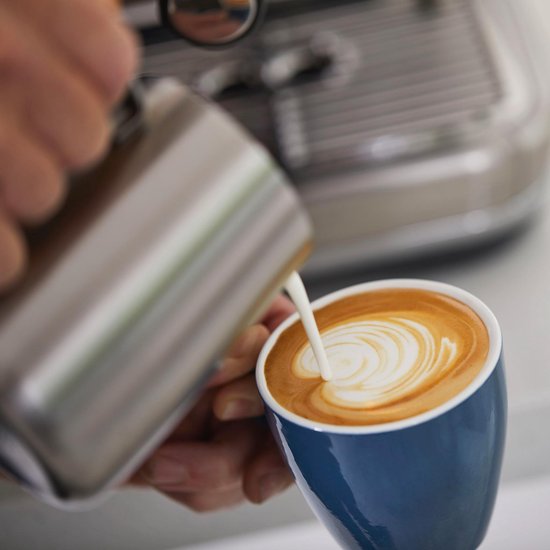 Sage SES875BSS the Barista Express Brushed Stainless Steel - Pistonmachine - incl Temp Control Melkkan - Espressomachine