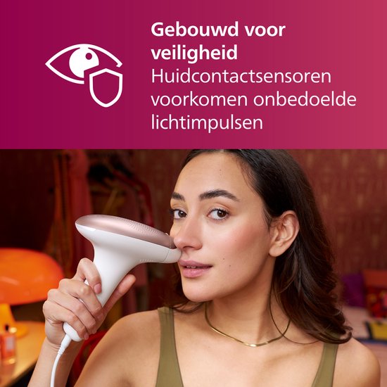 Philips Lumea IPL 7000 series - IPL Ontharingsapparaat - 2 opzetstukken met trimmer - BRI921/00