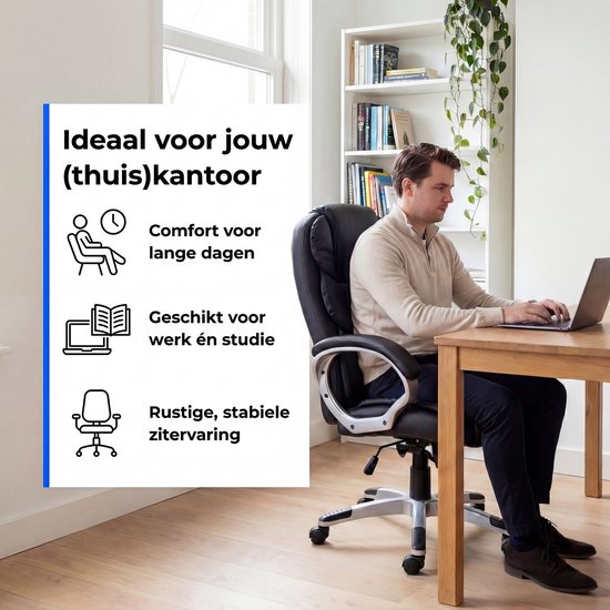 Ergonomische Bureaustoel - Bureaustoelen voor Volwassenen - Office Gaming Chair - Computer Game Gaming Stoel