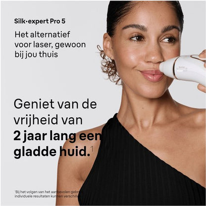 Braun Silk·expert Pro 5 - IPL ontharingsapparaat - PL5221 - Haarverwijdering Voor Thuis - 2 Opzetstukken