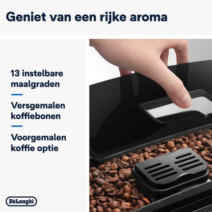 De'Longhi Magnifica S ECAM20.110.B - Volautomatische espressomachine - Zwart - Koffiemachine met bonen