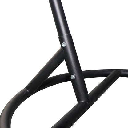 arash® XXL Egg Hangstoel – Hangstoel met standaard – Egg Chair – tot 150kg – Lichtgrijs