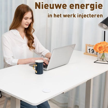 Zit-sta bureau 140 x 70 cm - Elektrisch verstelbaar - Anti-botsingstechnologie - USB-A/USB-C poorte