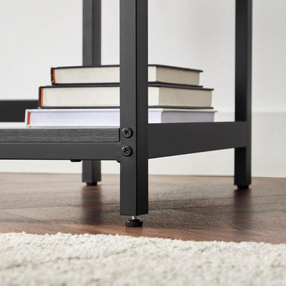 Parya Home - Bureau met Moderne Look - Computertafel - Zwart - Thuiswerken - kantoor
