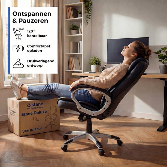 Ergonomische Bureaustoel - Bureaustoelen voor Volwassenen - Office Gaming Chair - Computer Game Gaming Stoel