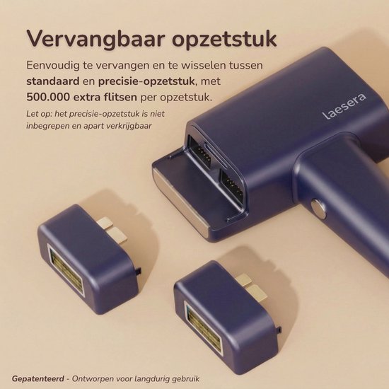 Laesera Nova One IPL Ontharingsapparaat – Laser Ontharing Thuis – Met Koelfunctie & Huidsensor