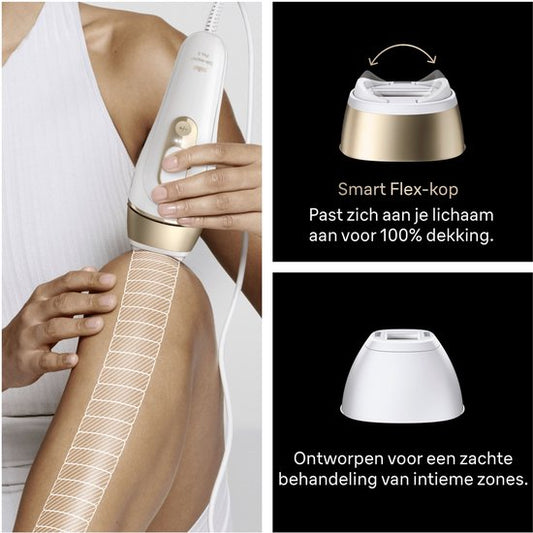 Braun Silk·expert Pro 5 - IPL ontharingsapparaat - PL5221 - Haarverwijdering Voor Thuis - 2 Opzetstukken