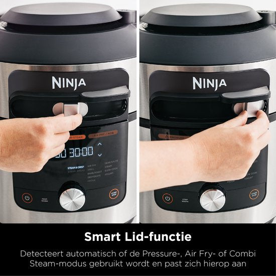 Ninja Foodi OL750EU Multicooker - 14 Kookfuncties - 7,5 Liter - Inclusief Airfryer, Broodbakmachine, Stomen, Grillen