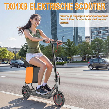 AOVOPRO LP60XB Elektrische Step met Zadel – 250W Motor – 25 km/u – App-bediening – Dubbel Remsysteem – Opvouwbare – voor Volwassenen