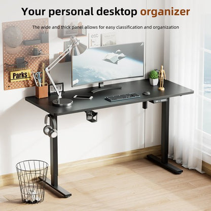 Zit-sta bureau 140 x 70 cm - Elektrisch verstelbaar - Anti-botsingstechnologie - USB-A/USB-C poorte