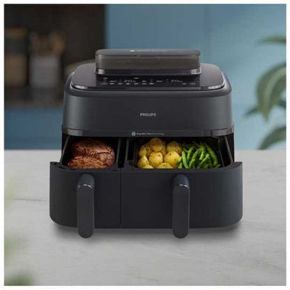 Philips 5000 series - Dubbele airfryer - 9L - 2750W - NA555/00