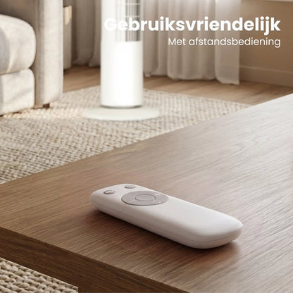 Auronic Torenventilator - Met Afstandsbediening en Timer - Ventilator - 60° Oscillatie - 76 cm - Wit