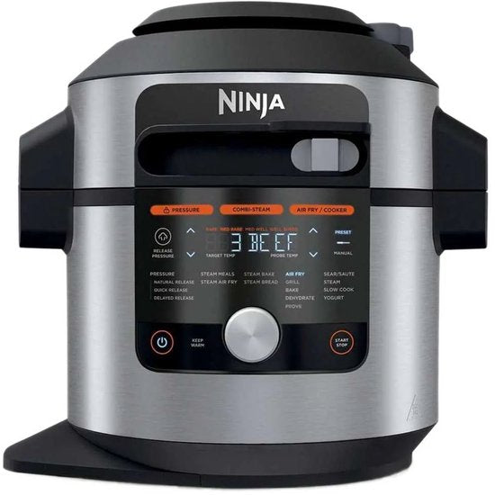 Ninja Foodi OL750EU Multicooker - 14 Kookfuncties - 7,5 Liter - Inclusief Airfryer, Broodbakmachine, Stomen, Grillen