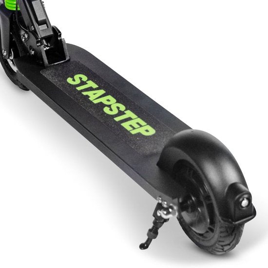 StapStep Pro Elektrische Step voor Volwassenen - Electrische Step - E Step - Wettelijk Toegestaan - 8 Inch - 250W - Snelheid tot 25km/h - Bereik tot 35km - 14KG - Compact Opvouwbaar - Zwart