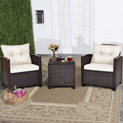 Balkonset 2 personen - Tuinset - Bistroset - Zwart - Weerbestendig - 3 delig - Tuintafel en 2 stoelen - 2 personen - Gecoat staal - Onderhoudsvrij staal