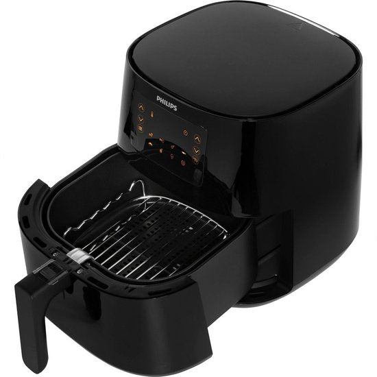 Philips Airfryer Essential 3000 Series - HD9270/96 - 6,2 liter (XL) - Heteluchtfriteuse - Warmhoudfunctie - 14 in 1 kookfuncties - Met spiesjes & grillrooster