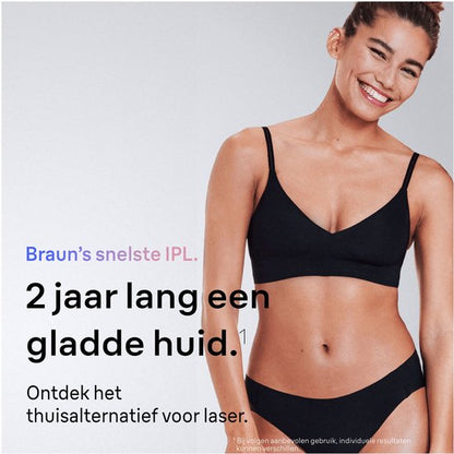 Braun Smart PL7253 Skin i·expert - IPL Ontharingsapparaat - inclusief Etui, Venus Scheersysteem en 3 Koppen