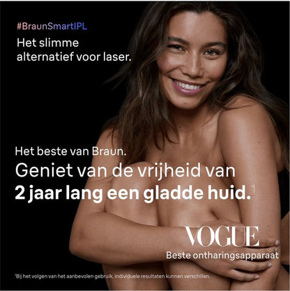 Braun Smart IPL Skin i·expert - IPL ontharingsapparaat - PL7211 - Haarverwijdering Voor Thuis - Met Gratis App - 2 Slimme Koppen