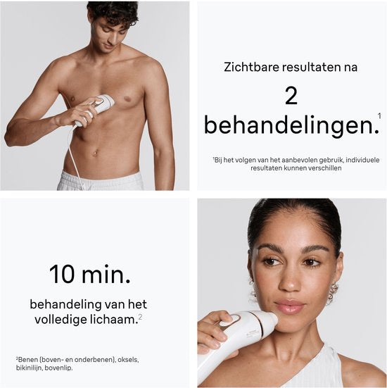 Braun Silk·expert Pro 5 - IPL ontharingsapparaat - PL5221 - Haarverwijdering Voor Thuis - 2 Opzetstukken