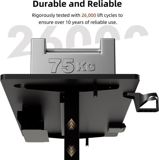 Zit-sta bureau 140 x 70 cm - Elektrisch verstelbaar - Anti-botsingstechnologie - USB-A/USB-C poorte