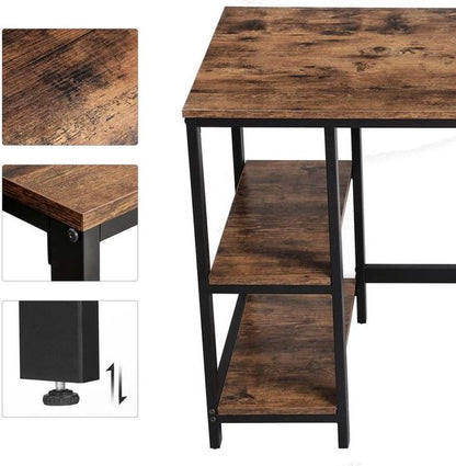 EKEO - Bureau met vintage Look - Computertafel - Vintage