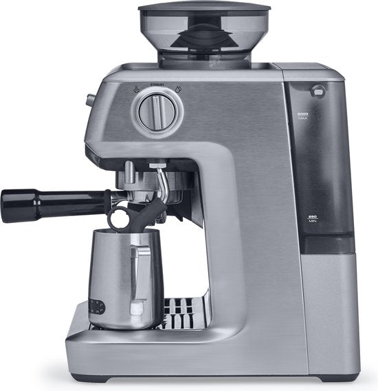 Sage SES875BSS the Barista Express Brushed Stainless Steel - Pistonmachine - incl Temp Control Melkkan - Espressomachine