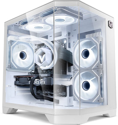Vibox Gaming PC - Ryzen 7 5700X - RTX 5060 Ti - 16GB RAM - 1TB SSD - Windows 11 - WiFi 6 + Bluetooth 5.4 - Waterkoeling