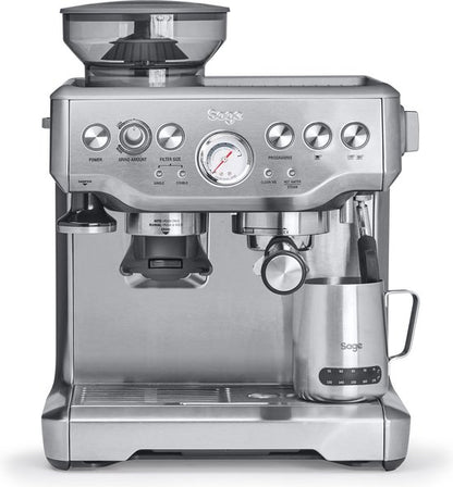 Sage SES875BSS the Barista Express Brushed Stainless Steel - Pistonmachine - incl Temp Control Melkkan - Espressomachine
