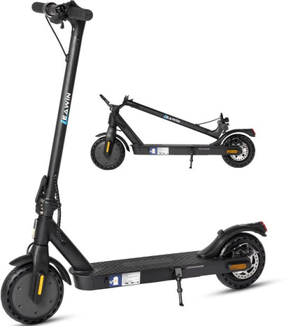 vankel E5PRO Elektrische Step - 375Wh Accu - Actieradius 30 km - 500W Motor - Cruise Control - Anti-diefstalmodus - Slimme bediening via Bluetooth en App -10 Inch Honeycomb Anti-lek Banden - Schijfrem&V-rem - Opvouwbare
