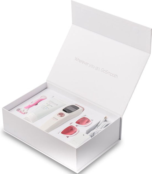 GoSmooth IPL Laser Ontharingsapparaat Pro - IPL Laser Ontharing - 10 Standen - 1.000.000 Flitsen