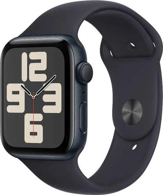 Apple Watch SE 2024 40mm Midnight Aluminium Case with Midnight Sport Band - S/M
