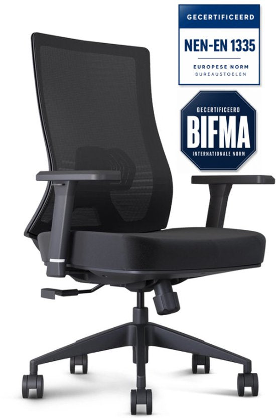 Stane Pro Ergonomische Bureaustoel - Office Chair - Bureaustoelen voor Volwassenen - NEN-EN1335 Gecertificeerd