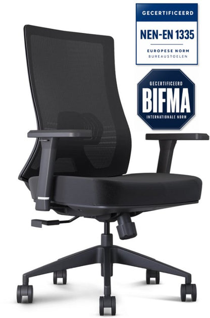 Stane Pro Ergonomische Bureaustoel - Office Chair - Bureaustoelen voor Volwassenen - NEN-EN1335 Gecertificeerd